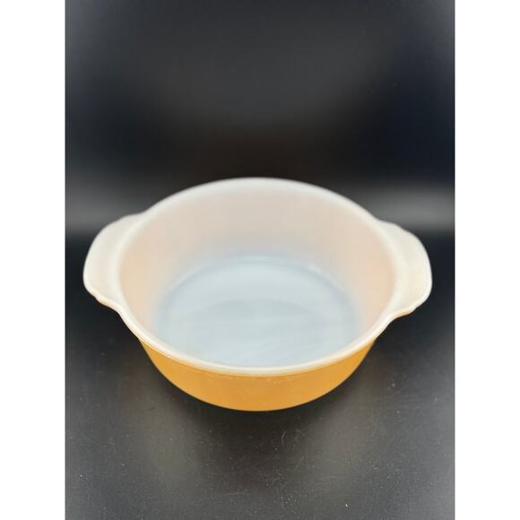 Anchor Hocking Peach Luster 1 Quart Casserole Dish - Picture 2 of 9